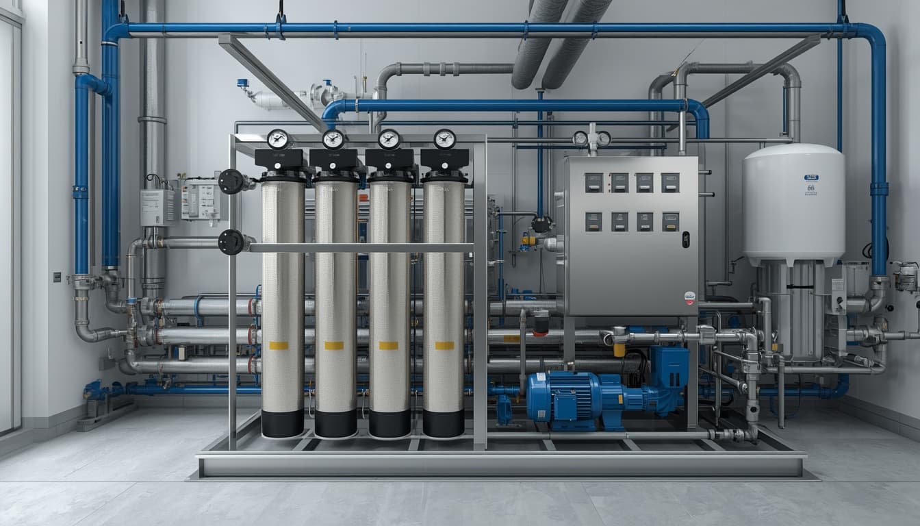 RO membrane skid